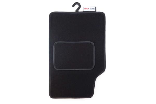 Textilfussmatten Universal Schwarz